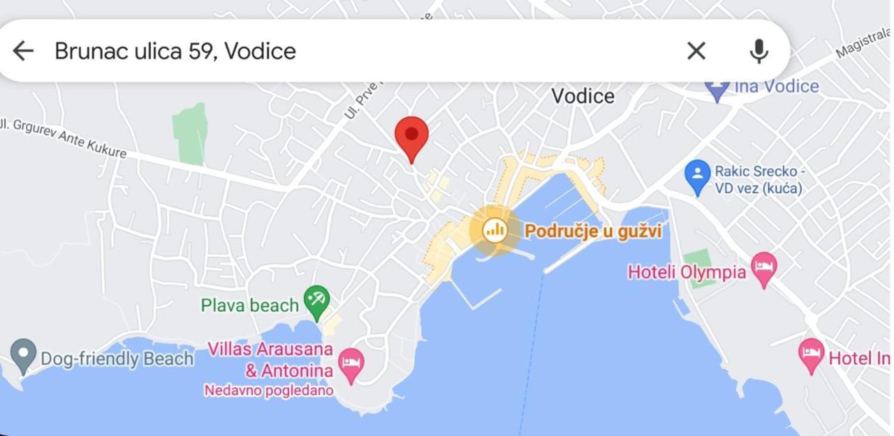 Perlica Villa Vodice Kültér fotó